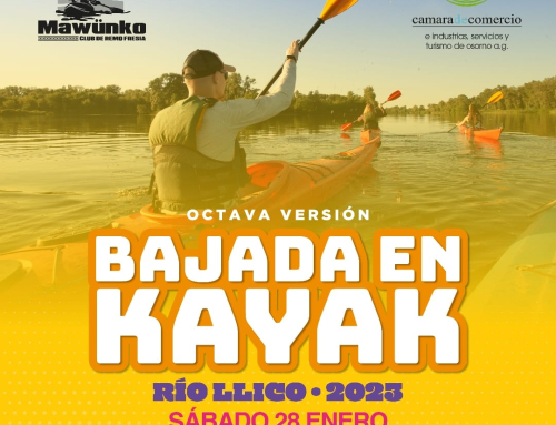 Bajada en Kayak Río Llico 2023 a realizarse el próximo 28 de enero